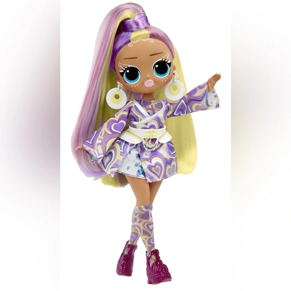 LOL Surprise OMG Sunshine Makeover Doll, change hair color , shoes & more